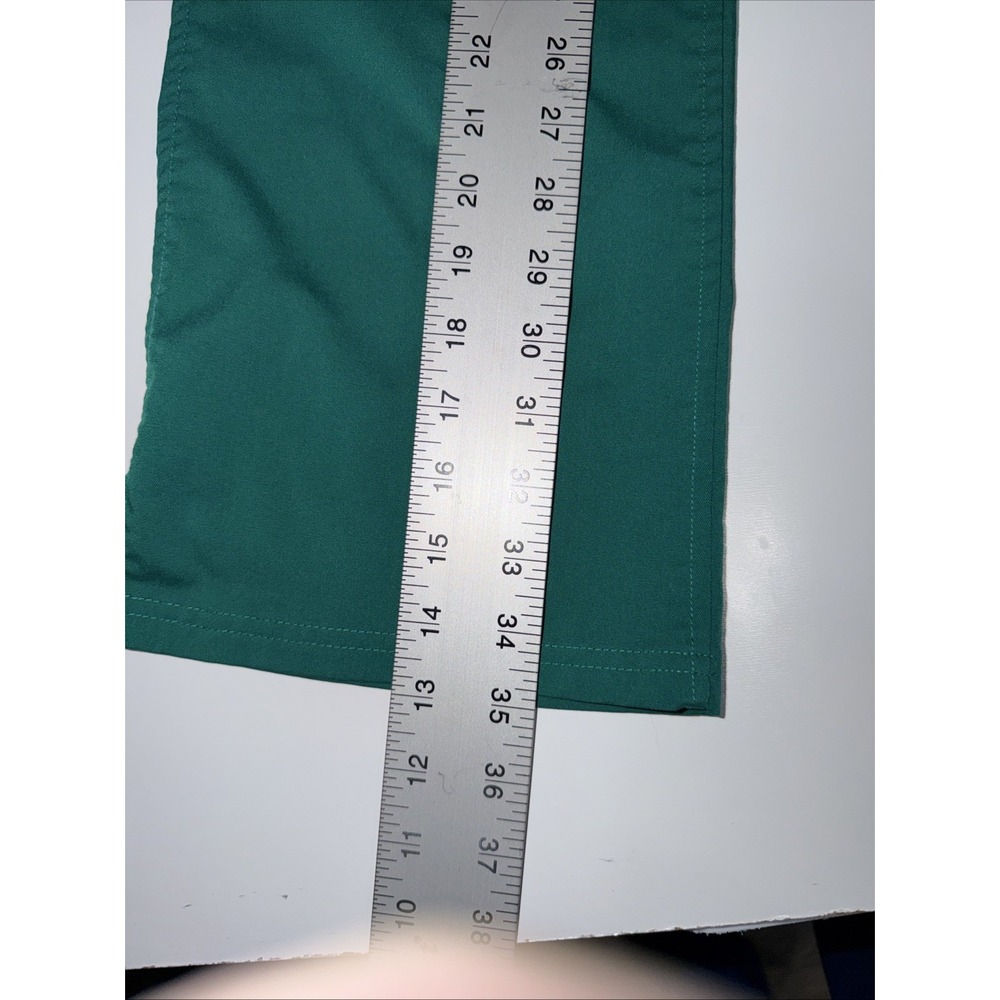 Healing Hands Womens Green Size S P Scrub Pants Polyester Spandex Cargo Pockets - Picture 4 of 14